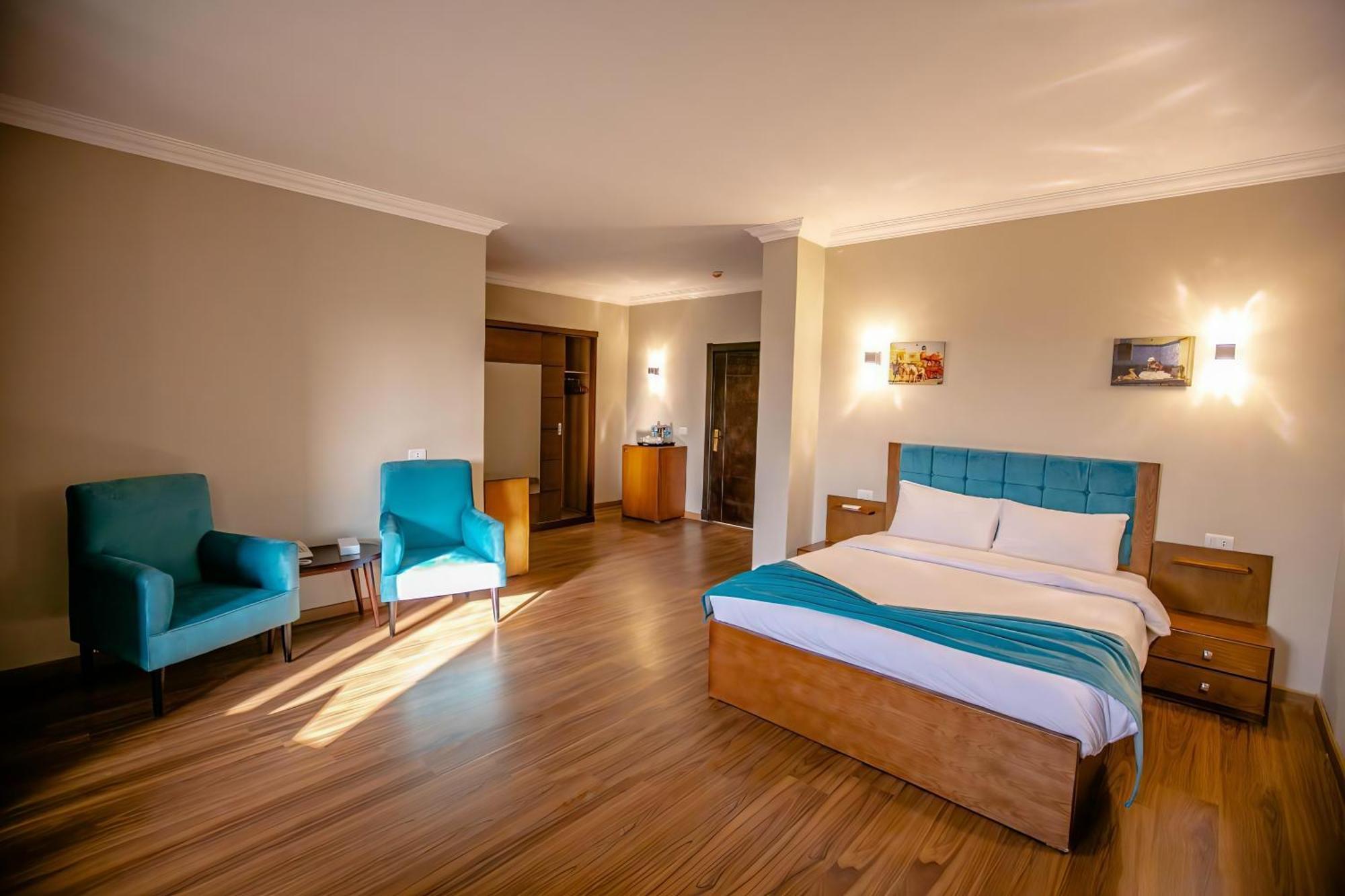 Pyramids Oasis Hotel Kafret el-Gabal Eksteriør bilde