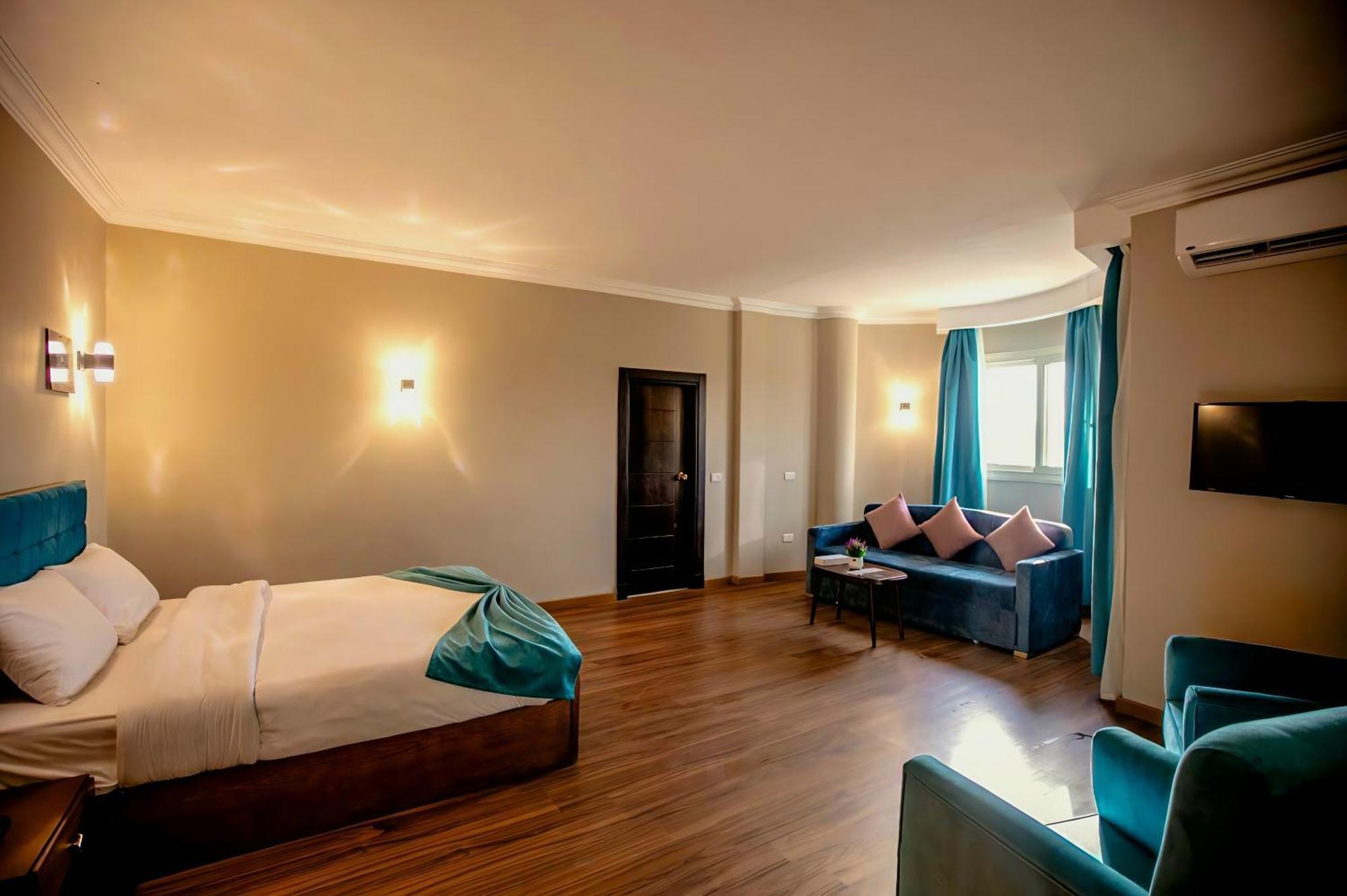 Pyramids Oasis Hotel Kafret el-Gabal Eksteriør bilde