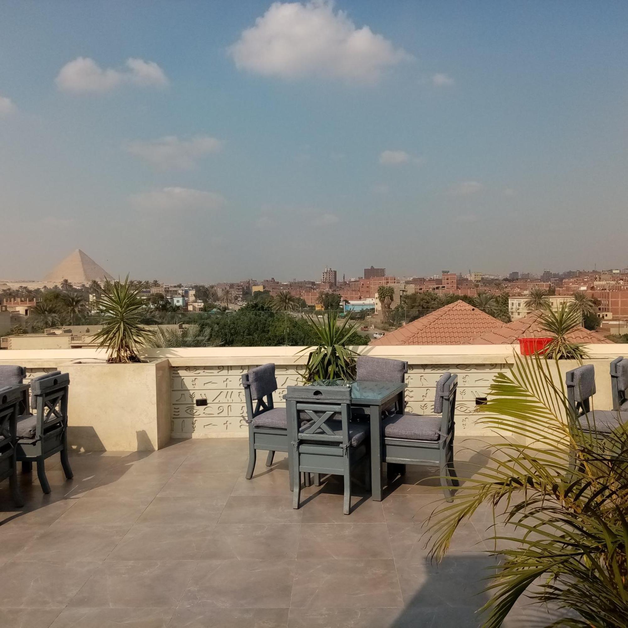 Pyramids Oasis Hotel Kafret el-Gabal Eksteriør bilde