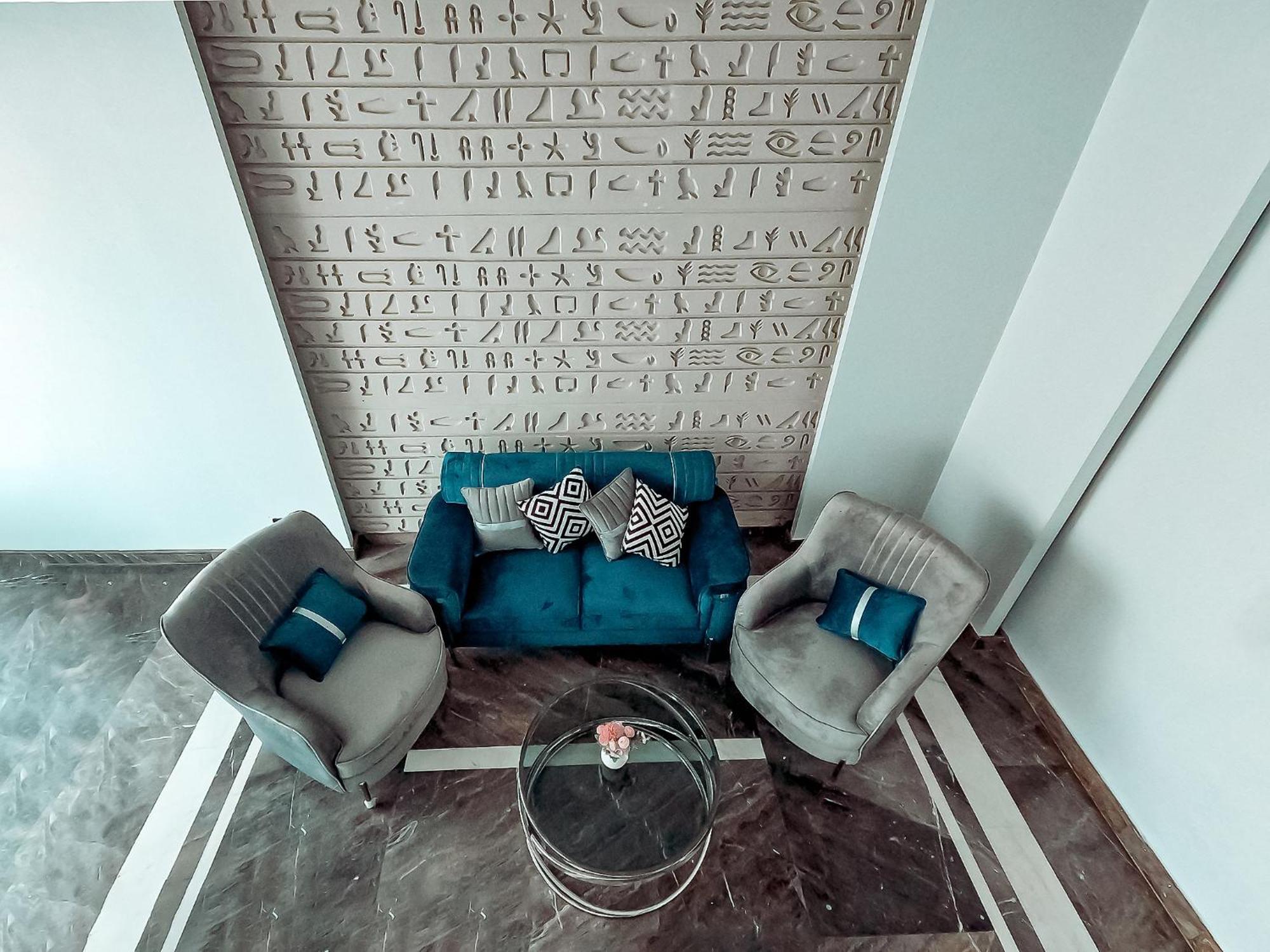Pyramids Oasis Hotel Kafret el-Gabal Eksteriør bilde