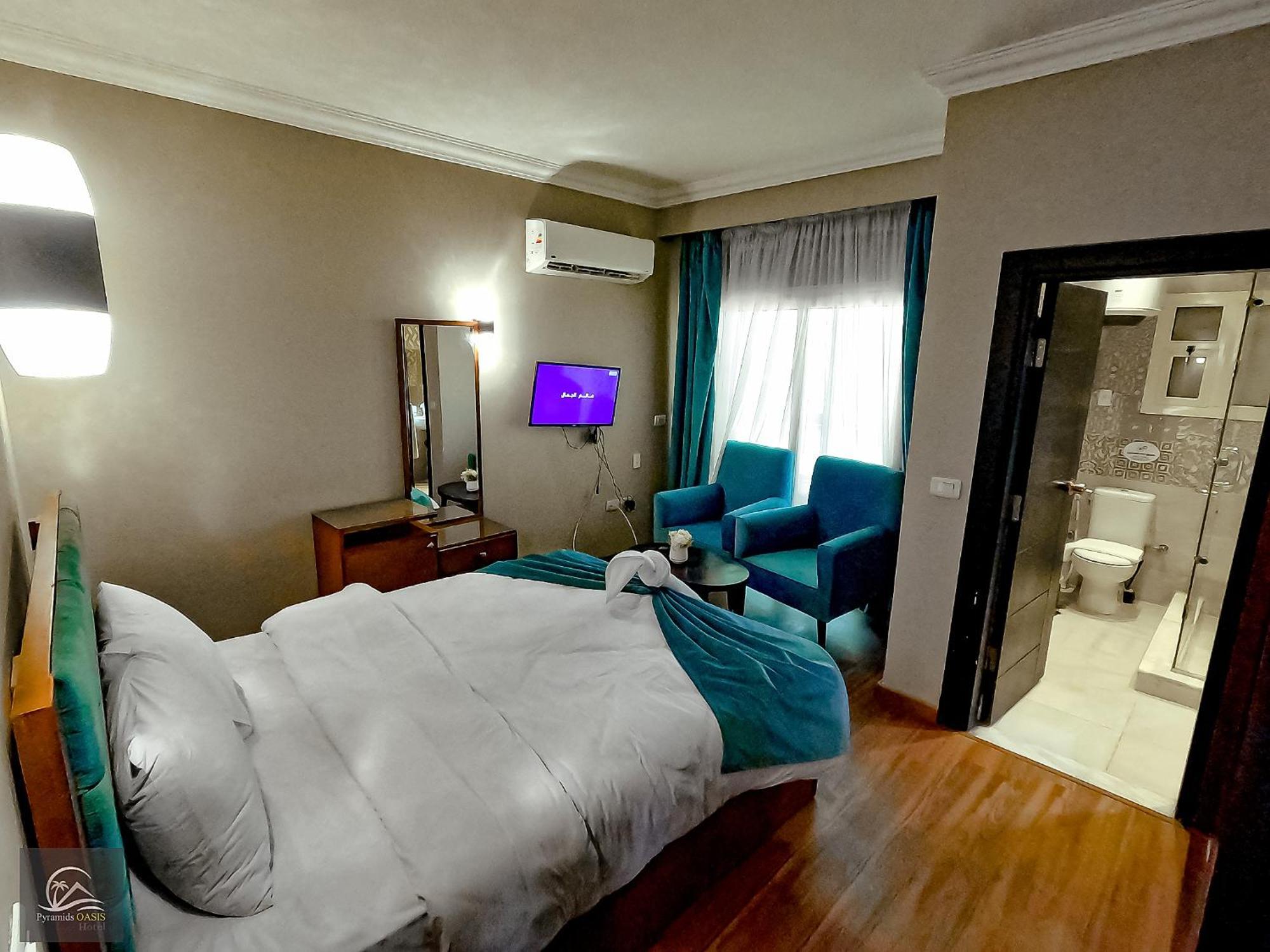 Pyramids Oasis Hotel Kafret el-Gabal Eksteriør bilde