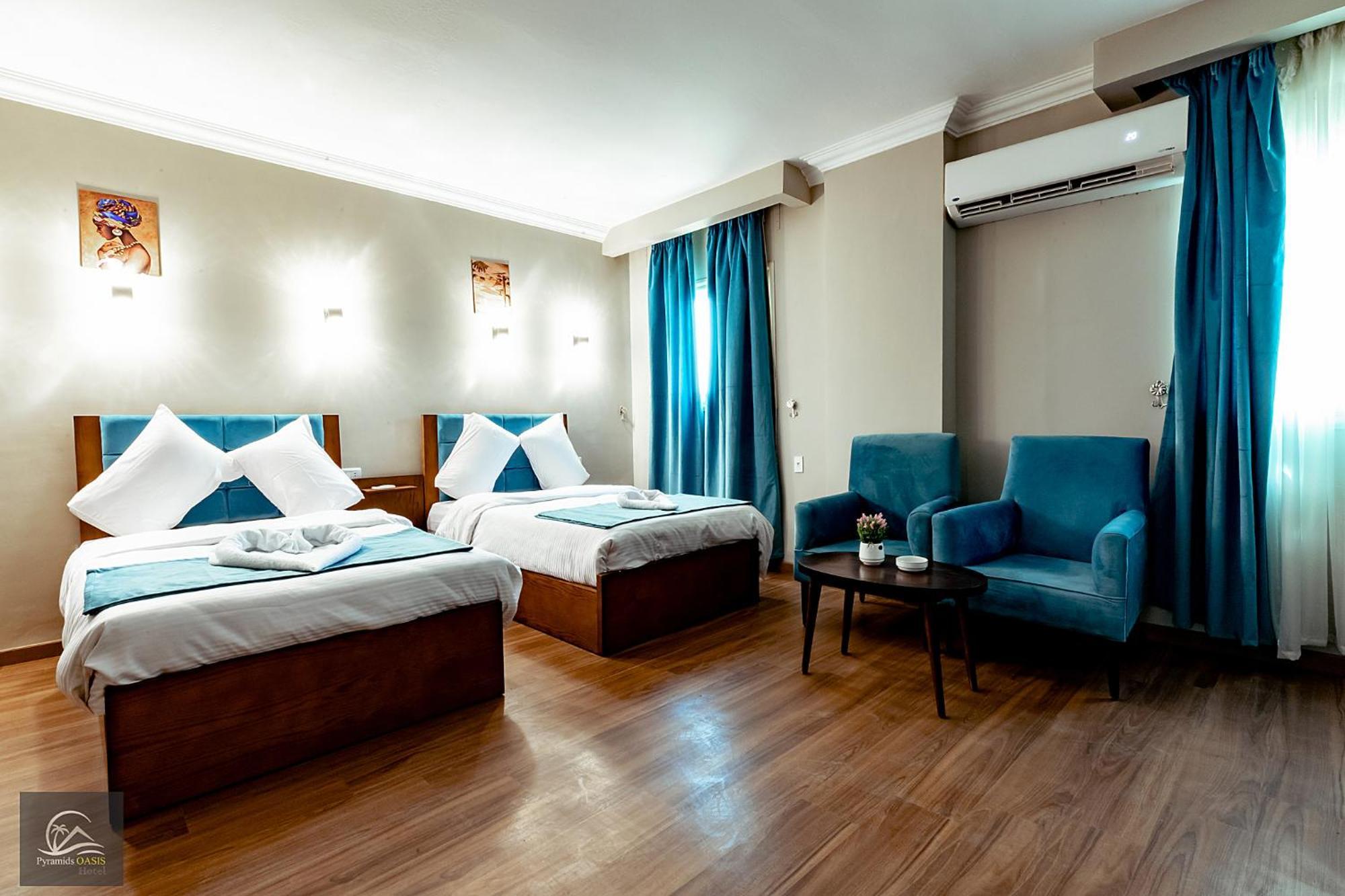 Pyramids Oasis Hotel Kafret el-Gabal Eksteriør bilde