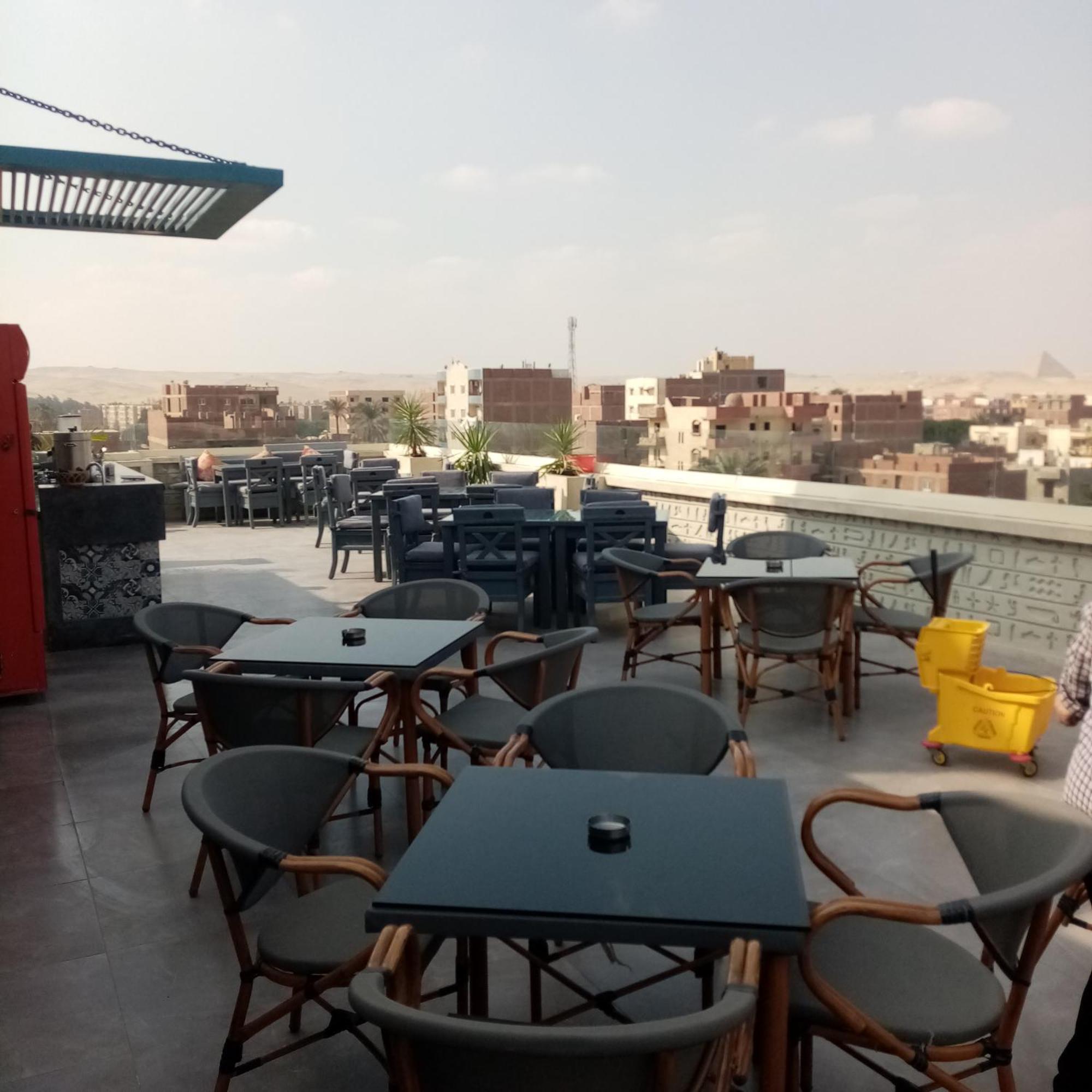 Pyramids Oasis Hotel Kafret el-Gabal Eksteriør bilde