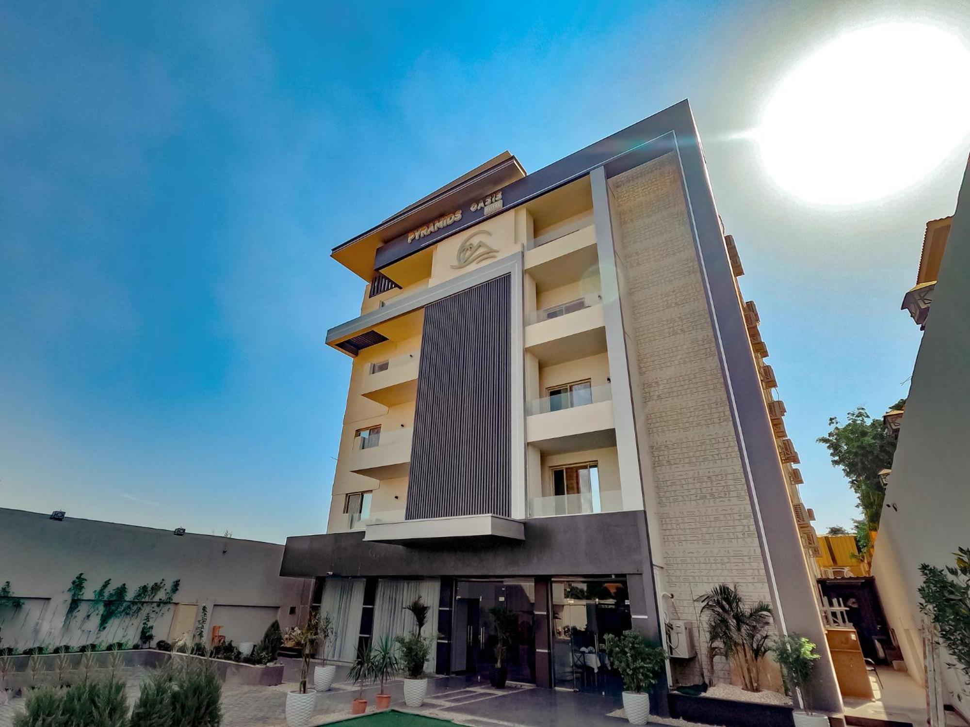 Pyramids Oasis Hotel Kafret el-Gabal Eksteriør bilde